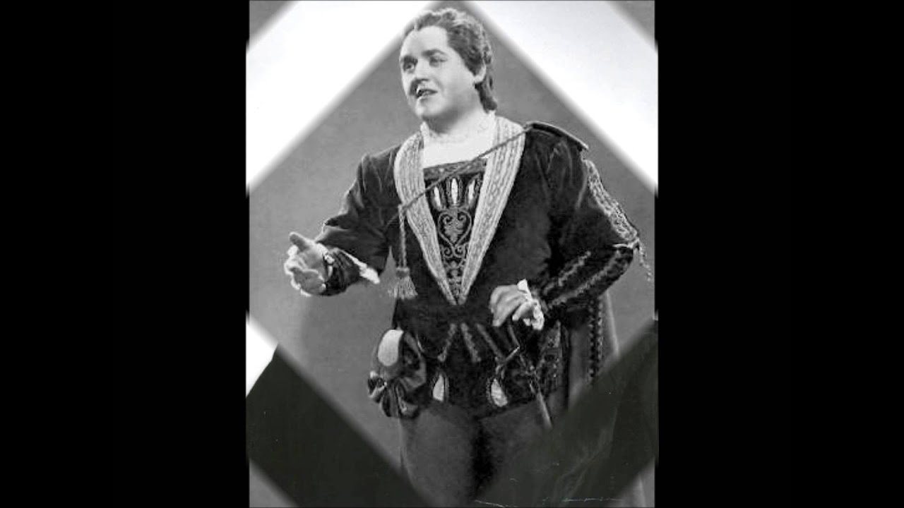 BJÖRLING'S LAST RECORDED LIVE RIGOLETTO - Excerpts