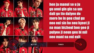 Nct 127 Punch Easy Lyrics