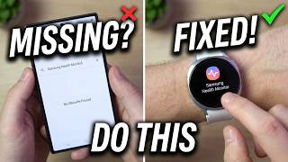 Galaxy Watch 9: Can't Find/Download Samsung Health Monitor App screenshot 2