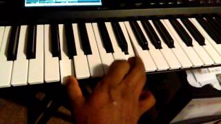 Video thumbnail of "Los Rehenes Amor En Silencio En Teclado."