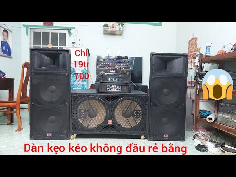 Video dàn kẹo kéo công suất khủng giá rẻ đt 0986086544 - youtube