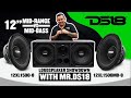 DS18 12XL1500 & 12XL1500MB PRO XL 12" Mid-Range - Mid-Bass LoudspeakerLoudspeaker 750 Watts Rms