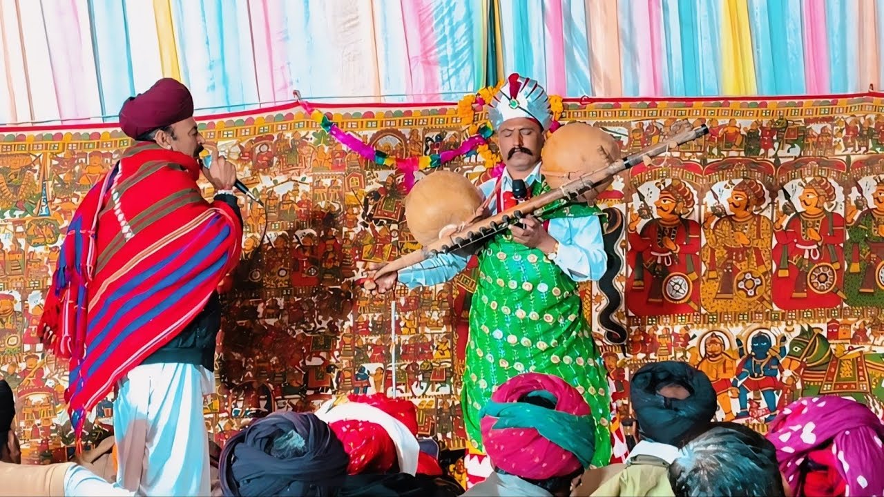 श्री देवनारायण भगवान की बहुत ही सुंदर पड़  गायक सुखाराम जी भोपा लवादर राजूराम जी भोपा ईटावालाखा