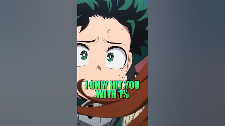 Deku Hits Ochako with 1% Full Cowling | My Hero Academia: Joint Training ABRIDGED