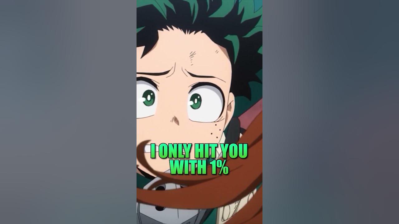 Deku Hits Ochako with 1% Full Cowling | My Hero Academia: Joint Training ABRIDGED