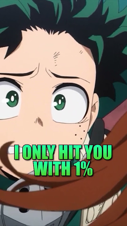 Deku Hits Ochako with 1% Full Cowling | My Hero Academia: Joint Training ABRIDGED