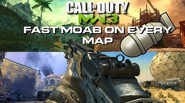 MW3 Fast MOAB on EVERY Map In 2025...