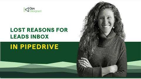 Easy Way to Track Lost Leads in Pipedrive!