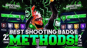 NBA 2K20 BEST SHOOTING BADGE METHOD! GET MAXED OUT SHOOTING BADGES IN 1 DAY! BEST BADGE METHOD 2K20!