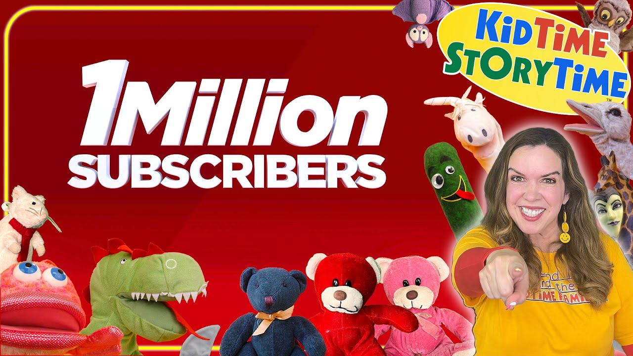 We Hit ONE MILLION Subscribers!  🎉🙌🏼 read aloud celebration