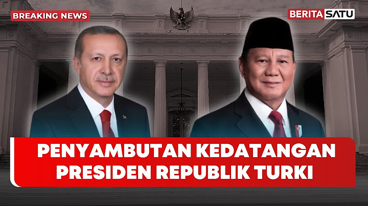 [FULL] Upacara Kunjungan Kenegaraan Presiden Turki Erdogan di Istana Kepresidenan Bogor