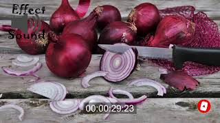 EFEK SUARA MEMOTONG BAWANG | ONION CUT SOUND EFFECT