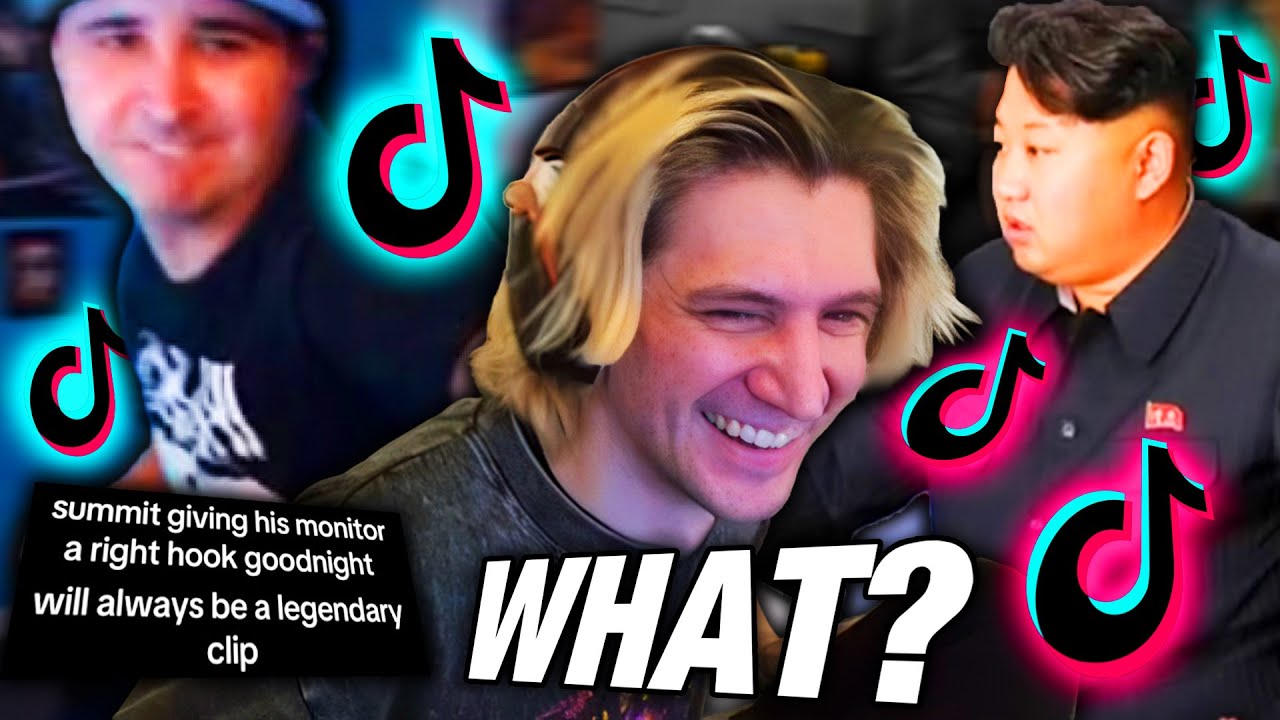 xQc Reacts To TikToks That WILL STRIKE HIM DOWN...