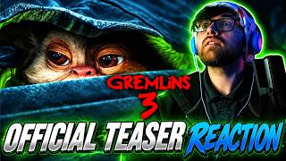 IT'S ABOUT TIME! | GREMLINS 3 Official Teaser REACTION