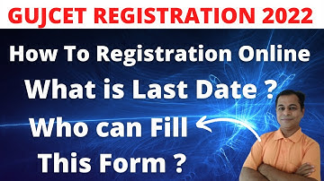 Gujcet Form Fill Up | Gujcet Form Fill Up | Gujcet 2022 Application Form Date in Hindi