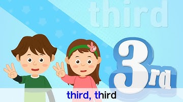 [G6] English Rap Chant Ordinal Numbers Counting