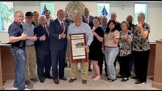 Brazoria County Commissioners Court - Joe Ripple Recognition