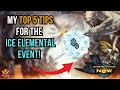 My top 5 tips for the ice elemental event l monster hunter now