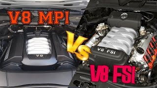 Dlaczego 4.2 v8 Mpi zamiast 4.2 Fsi