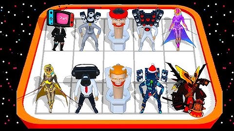 Merge Toilet Horror Battle Zombie Defence War Gameplay Part 1 | Merge Master