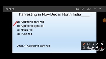 Horticulture important Questions Part -1 | ICAR JRF horticulture |