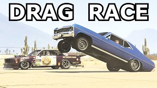 The MOST UNPREDICTABLE Drag Race I Have Ever Done  GTA Online