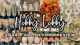 LET’S SHOP! NEW 2024 HOBBY LOBBY FALL DECOR • SHOP WITH ME