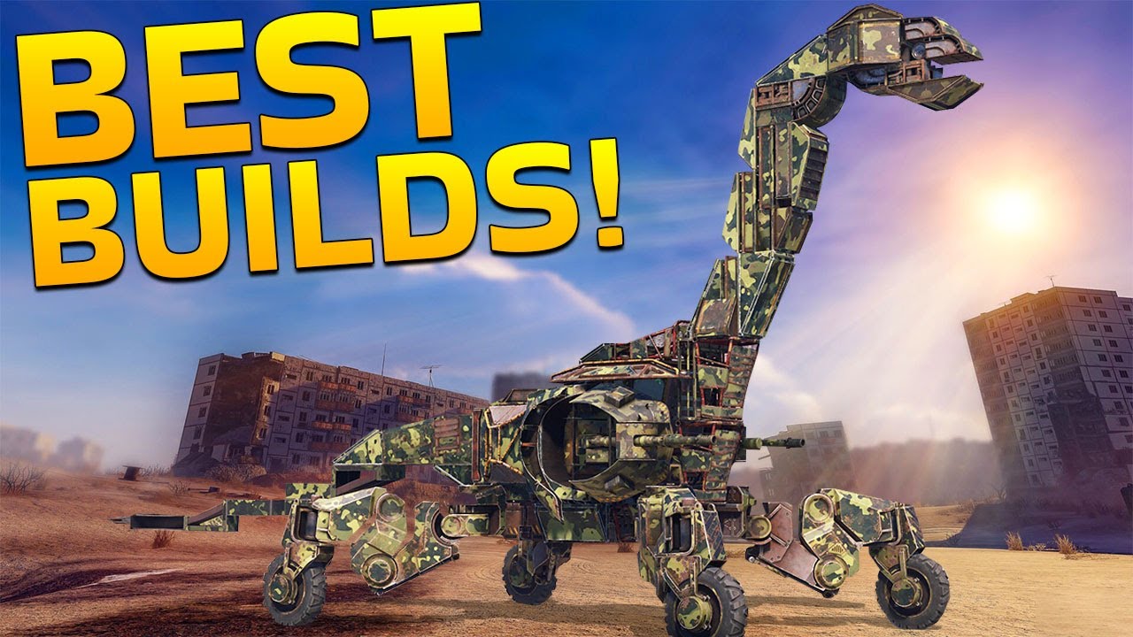 Bringing a Dinosaur to A GUNFIGHT! | Crossout Best Creations