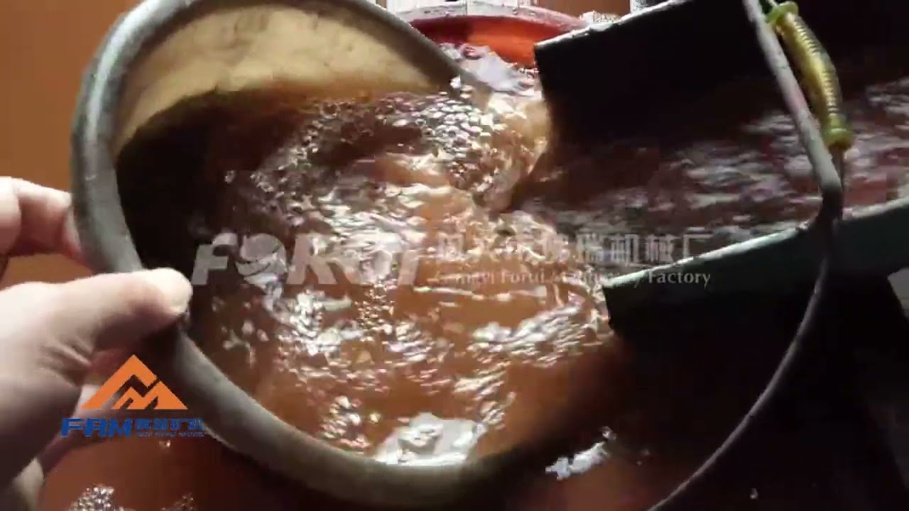 Tin ore washing process, Cassiterite benefication process