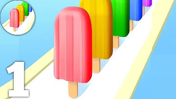 Popsicle Stack - Part 1 - All Levels  Gameplay Walkthrough (Android,iOS)