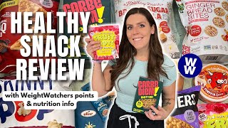 Healthy Snack Review | Trying New Healthy Low Point Foods | WeightWatchers Points, Calories &amp; Macros