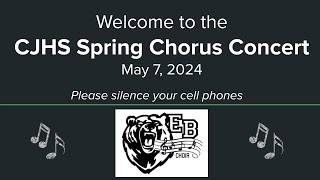 Churchill Junior High School Chorus Spring Concert 2024