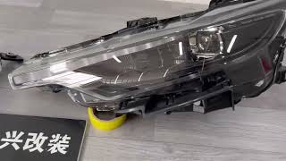 Maserati Levante LED matrix headlights (old to new)#Maserati #levante  #gdet  #headlights #bodykit
