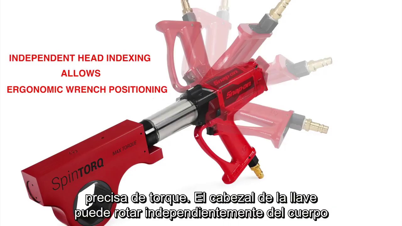 Llave de torque neumática SpinTORQ de SNAP-ON