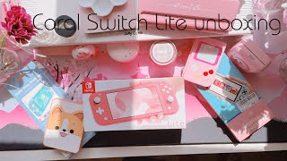 Coral Switch Lite unboxing + accessories 🎮👾🕹