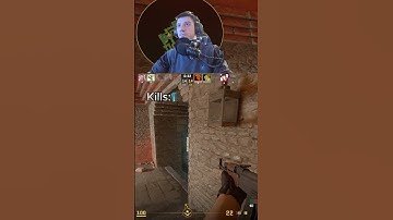 Unstoppable! #shorts #viralvideo #counterstrike #cs2