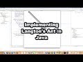 Implementing Langton&#39;s Ant in Java with a Swing UI