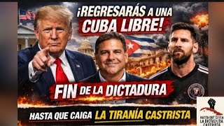 🚨 TRUMP SACUDE AL RÉGIMEN: “PRONTO PODRÁN VOLVER A UNA CUBA LIBRE”