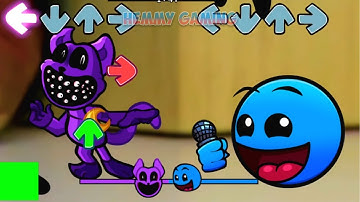 [SWAP] FNF Geometry Dash 2.3 vs Smiling Critters ALL PHASES Sings Sliced Pibby | Fire In The Hole
