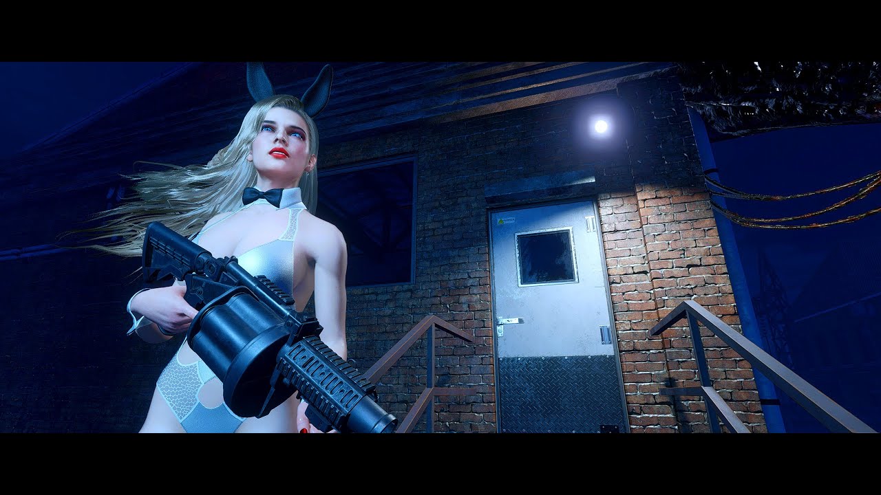 RESIDENT EVIL 3-jill bunny girl - YouTube