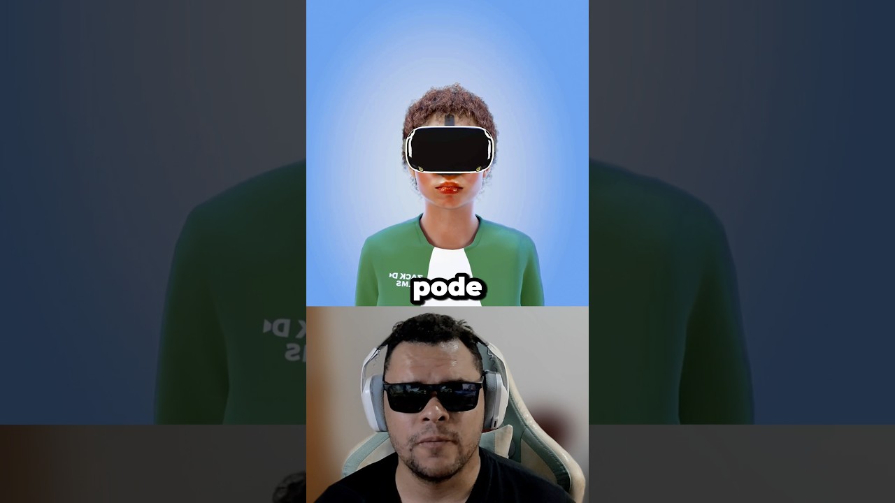 ela CUROU a visão com VR!