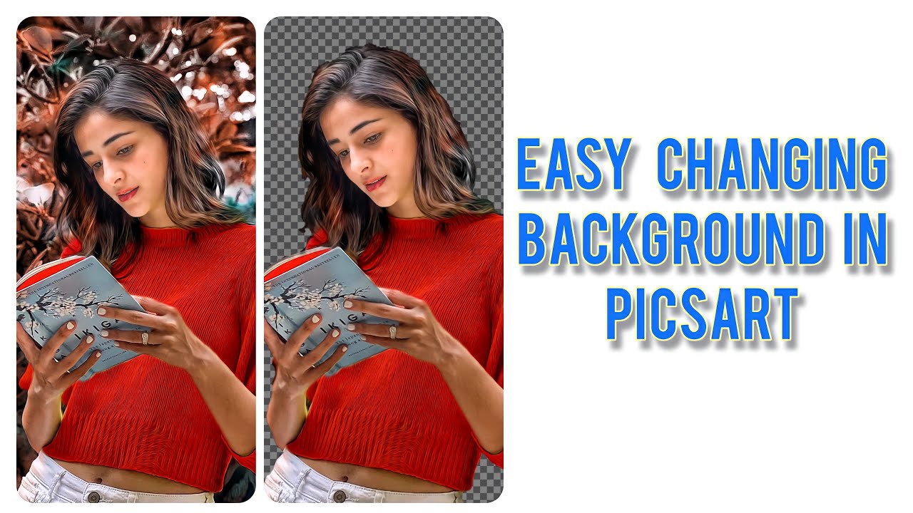 Easily Background remover in picsart | easily change in background | always like editing
