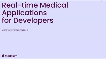 PlumCon 2025: Realtime Healthcare Applications