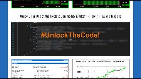 NinjaTrader 7, NinjaTrader 8, Tradestation and MultiCharts Open Code Strategy