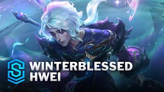 Winterblessed Hwei Skin Spotlight - League of Legends