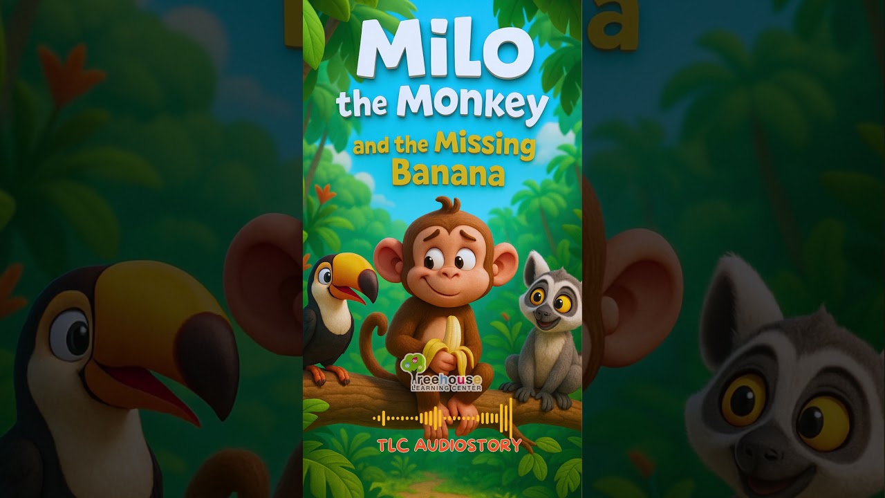 Milo the Monkey and the Missing Banana | Kids Story 