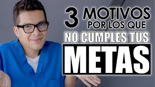 3 Motivos por los que NO CUMPLES tus METAS by Chris Núñez Psicólogo 7,350 views 2 years ago 7 minutes, 43 seconds