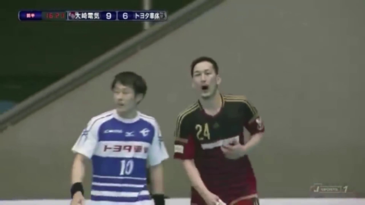 ハンドボール　シュートシーンのみ　第42回日本ハンドボールリーグ　決勝　大崎VSトヨタ車体