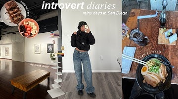 introvert diaries | how I enjoy doing things alone