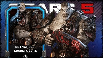 GEARS 5 - LOCUST GRENADIER ELITE GAMEPLAY!